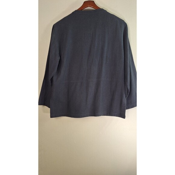 Vtg PAUL REID Silk Textured Button Up Jacket Women Sz S Quiet Luxury Workwear - Picture 2 of 8